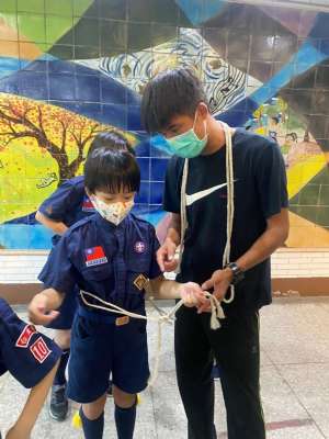 110-1第二次童軍團集會（繩結、歌詠）