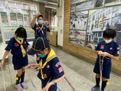 110-1第二次童軍團集會（繩結、歌詠）