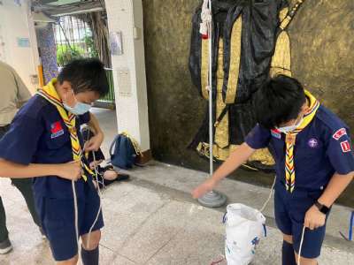 110-1第二次童軍團集會（繩結、歌詠）