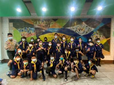 110-1第二次童軍團集會（繩結、歌詠）