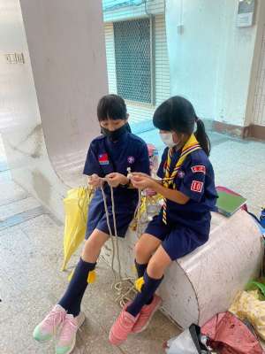 110-1第二次童軍團集會（繩結、歌詠）