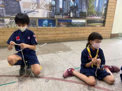 110-1第二次童軍團集會（繩結、歌詠）
