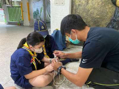 110-1第二次童軍團集會（繩結、歌詠）