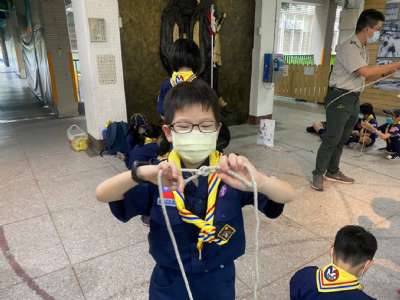 110-1第二次童軍團集會（繩結、歌詠）