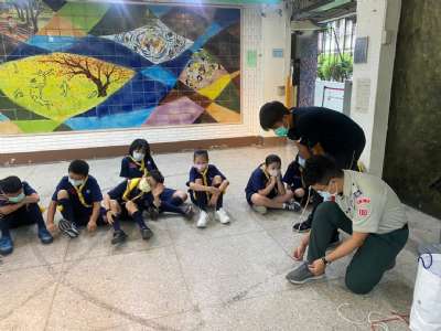 110-1第二次童軍團集會（繩結、歌詠）