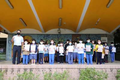 110學年上學期9、10月份建安好兒童頒獎