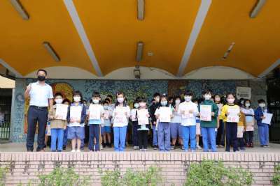 110學年上學期9、10月份建安好兒童頒獎