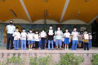 110學年上學期9、10月份建安好兒童頒獎