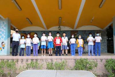 110學年上學期9、10月份建安好兒童頒獎