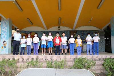 110學年上學期9、10月份建安好兒童頒獎