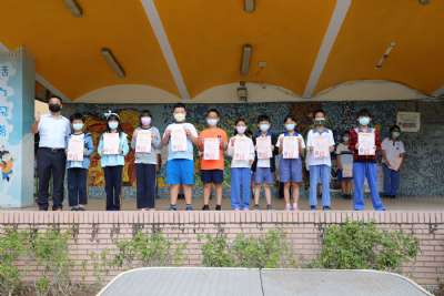 110學年上學期9、10月份建安好兒童頒獎