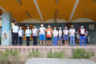 110學年上學期9、10月份建安好兒童頒獎