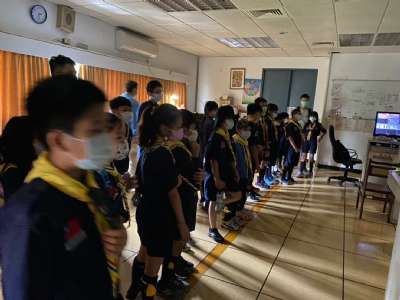 110-1第三次童軍團集會（參觀木柵焚化廠）