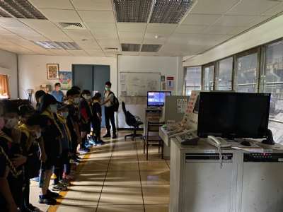 110-1第三次童軍團集會（參觀木柵焚化廠）