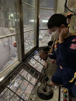 110-1第三次童軍團集會（參觀木柵焚化廠）
