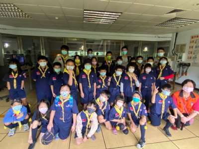 110-1第三次童軍團集會（參觀木柵焚化廠）