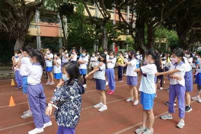 110學年度四年級跑步比賽