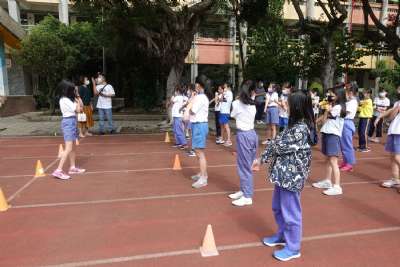 110學年度四年級跑步比賽