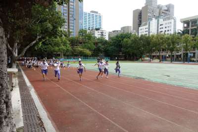 110學年度四年級跑步比賽