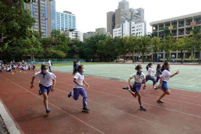 110學年度四年級跑步比賽