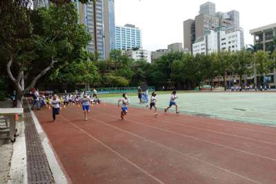 110學年度四年級跑步比賽