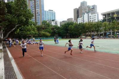 110學年度四年級跑步比賽