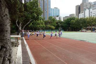 110學年度四年級跑步比賽