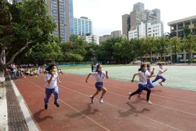 110學年度四年級跑步比賽
