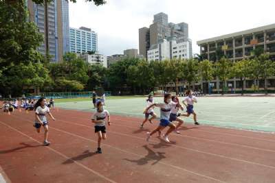 110學年度四年級跑步比賽