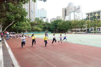 110學年度四年級跑步比賽