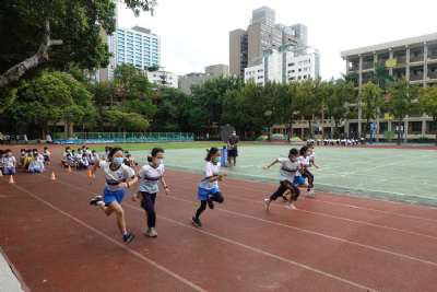 110學年度四年級跑步比賽