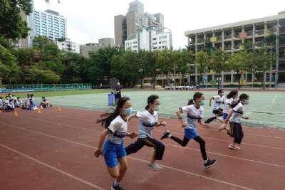 110學年度四年級跑步比賽