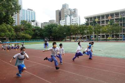 110學年度四年級跑步比賽
