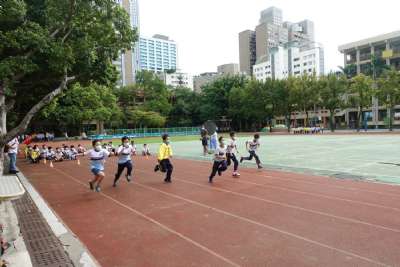 110學年度四年級跑步比賽