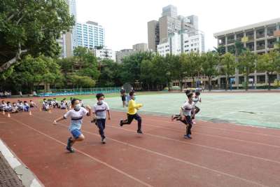 110學年度四年級跑步比賽