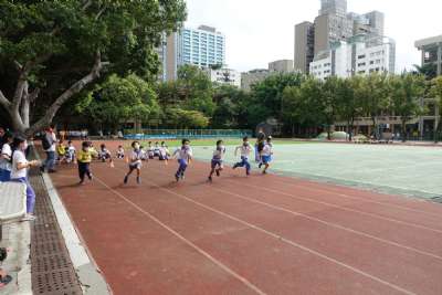 110學年度四年級跑步比賽
