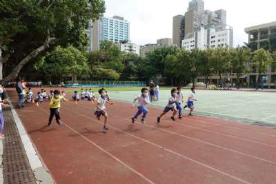 110學年度四年級跑步比賽