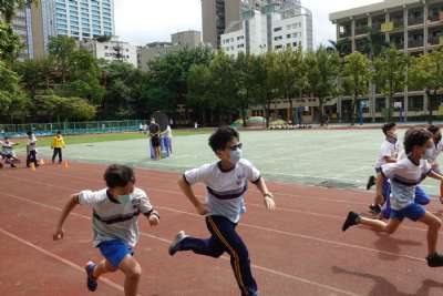 110學年度四年級跑步比賽