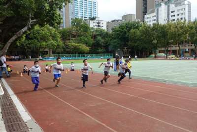 110學年度四年級跑步比賽