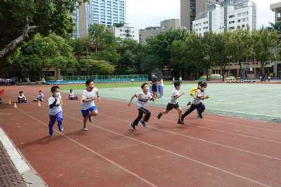 110學年度四年級跑步比賽