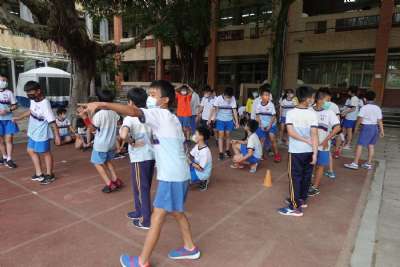 110學年度五年級跑步比賽