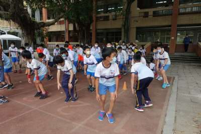 110學年度五年級跑步比賽
