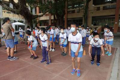 110學年度五年級跑步比賽