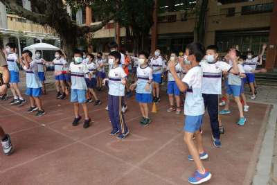 110學年度五年級跑步比賽