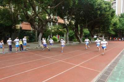 110學年度五年級跑步比賽