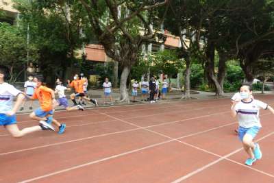110學年度五年級跑步比賽