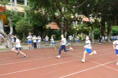 110學年度五年級跑步比賽