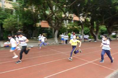 110學年度五年級跑步比賽