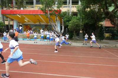 110學年度五年級跑步比賽