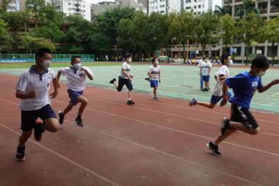 110學年度六年級跑步比賽